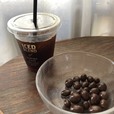 アイスコーヒー×クランベリーチョコ