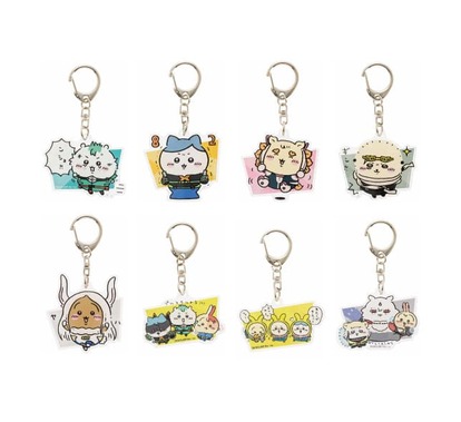 僕のヒーローアカデミア×ちいかわ アクリルチャーム、アクリルキーホルダー PARCO 8店舗にて「僕のヒーローアカデミア × ちいかわ POP UP