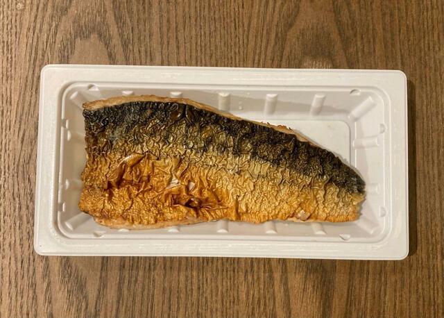 【セブン-イレブン さばの塩焼】きれいな鯖の模様もくっきり