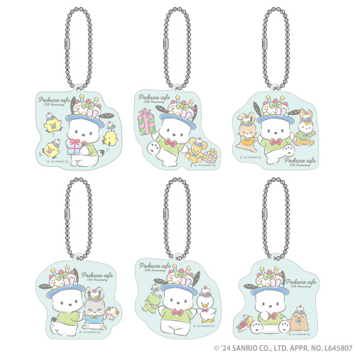 アクリルキーホルダー（ランダム6種）770円