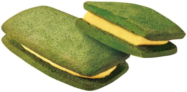 「ミルキー抹茶サンドプレミアム（舟和芋ようかん）イメージ」＜価格：1,600円（税込）＞【不二家「ミルキー」の限定お土産ショップが「東京おかしランド」に期間限定オープン！老舗和菓子店とのコラボ商品も登場！】