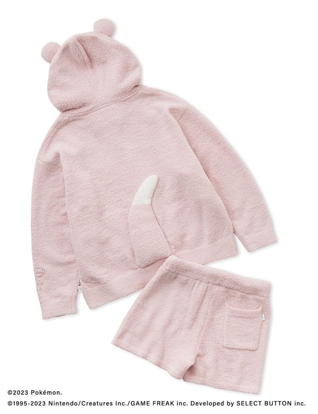 【ポケモンスリープ】ベビモコ ヤドン パーカ＆ショートパンツセット　￥17,820　サイズ：フリー