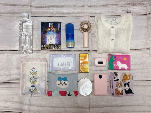 これだけのものが収納できました！