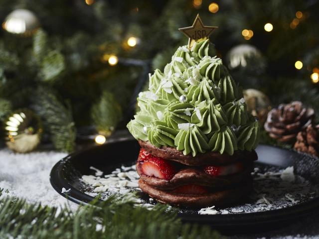 湘南店から贈るクリスマス～リッチツリーパンケーキ