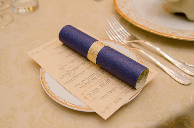 東京ディズニーランドホテル宴会場「シンデレラドリーム」でのウェディングプログラム「ディズニー・ロイヤルドリーム・ウェディング」©Disney