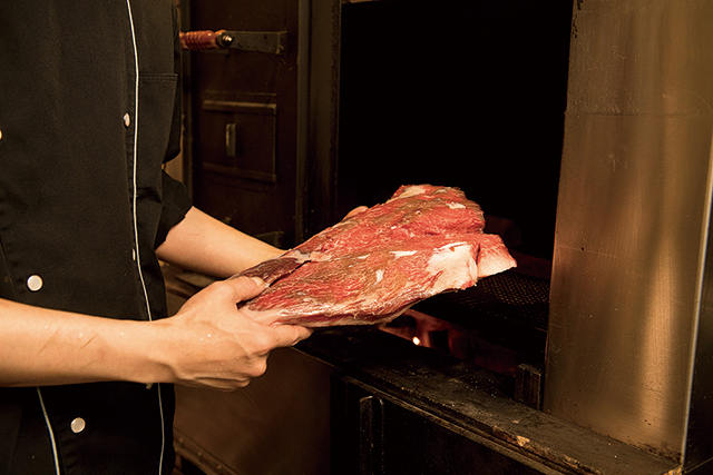 炉窯ステーキ煉瓦