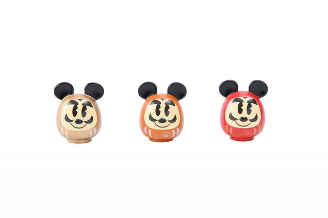 ドリームダルマ〈ニューイヤーメッセージ入り〉 1個980円｜だるまのデザインはシークレット1種類含む全4種類｜縦約6×横約8×高さ約7cm