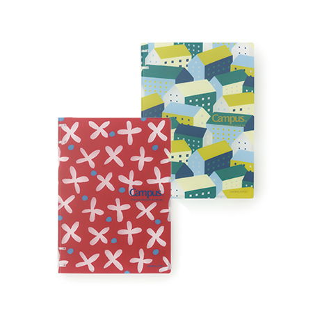 「コクヨ×SOU・SOU」バインダー リングノートB5 全4柄 各¥610（税込）