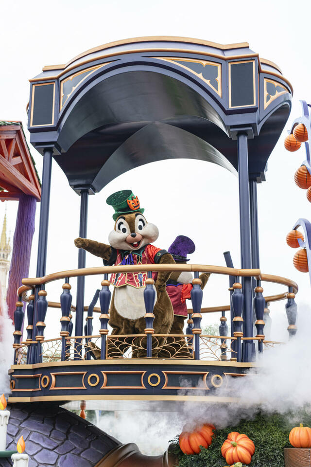 東京ディズニーランド「ザ・ヴィランズ・ハロウィーンInto the Frenzy”」プレスプレビューの様子