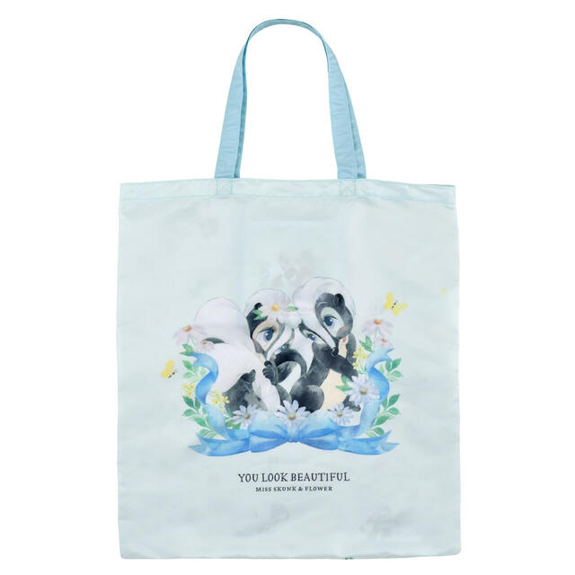 ミス・スカンク＆フラワー ショッピングバッグ・エコバッグ DISNEY SPRING ROMANCE 1,100円