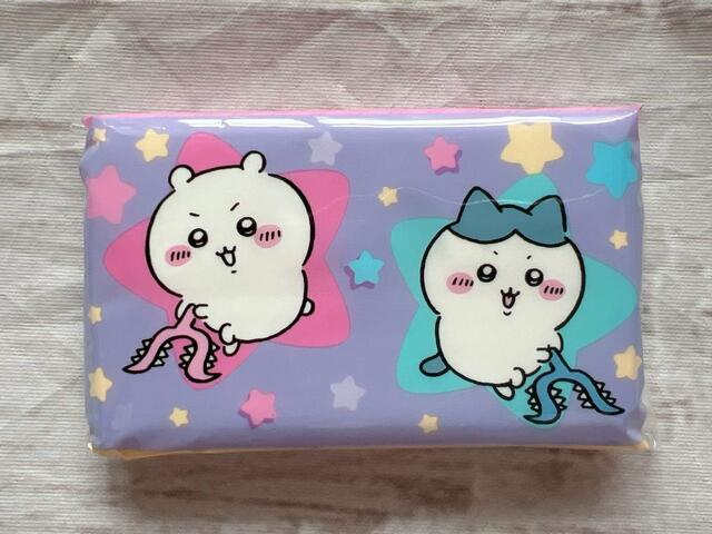 パープルはちいかわ＆ハチワレデザイン