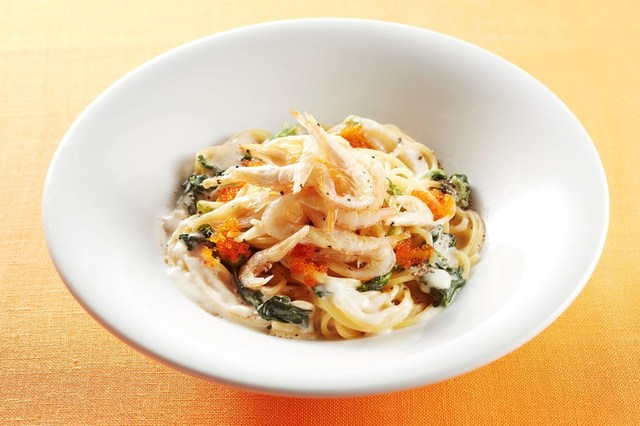 富山産白えびのクリームスパゲッティ 999 円 