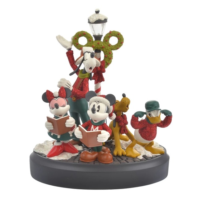 ミッキー&フレンズ フィギュア ミュージック&ライトアップ Vintage Christmas DISNEY CHRISTMAS 2022 8,250円