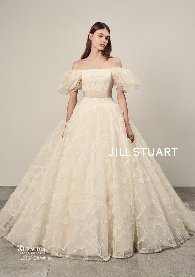 ジルスチュアート 新作ウェディングドレス　JIL-0394_OffWhite