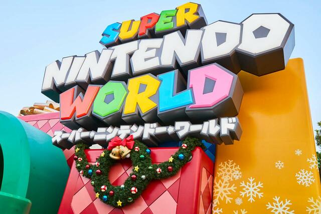 スーパー・ニンテンドー・ワールド｜ユニバーサル・スタジオ・ジャパン「NO LIMIT！クリスマス」2022