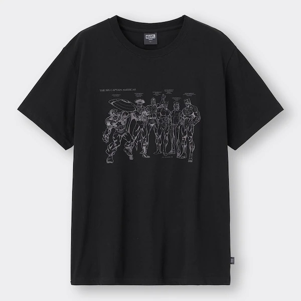 グラフィックT(半袖)MARVEL 2+E 990円