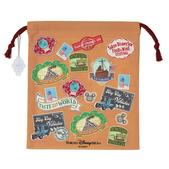 きんちゃく 1,000円｜東京ディズニーシー・フード＆ワイン・フェスティバル スペシャルグッズ｜発売日：2025年4月7日（月）