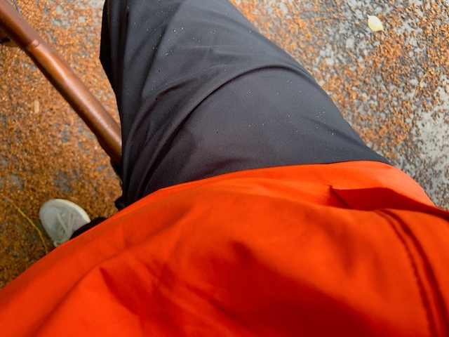 【ワークマン イナレムストレッチレインスーツ】伸縮性もあり動きやすかったです