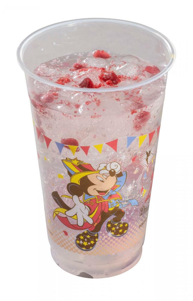 スパークリングゼリードリンク(エルダーフラワーシロップ) 600円｜東京ディズニーリゾート40周年“ドリームゴーラウンド”スペシャルメニュー