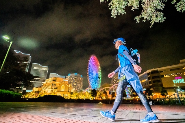 【東京エクストリームウォーク100】過去開催時の、みなとみらいの様子