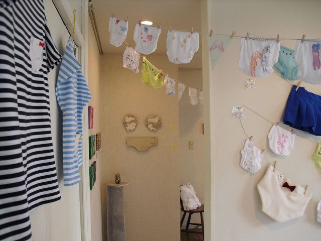 “ぱんつ”だらけの展覧会をちょっとだけ見てみる（第一回目の模様）