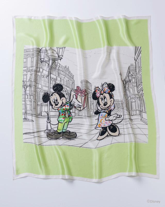 Disney x HERALBONY |ART SCARF 33,000円