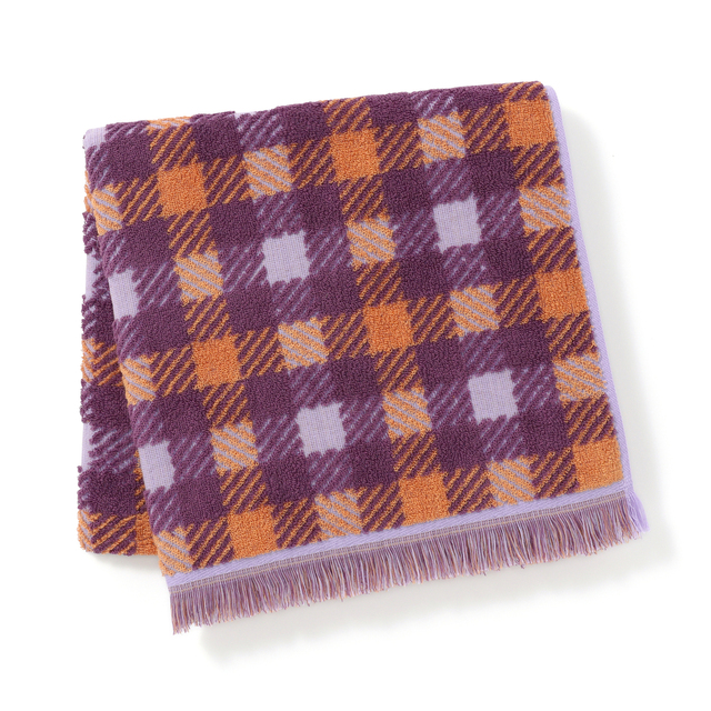 【Francfranc(フランフラン)】抗抗菌防臭プラッドフリンジ【価格】3,200円(税込)