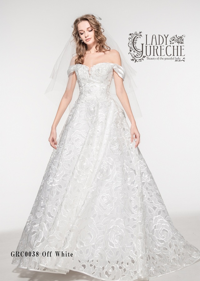 「LADY GURECH（レディ・グレーチェ）」新作ウェディングドレス GRC0038_Offwhite