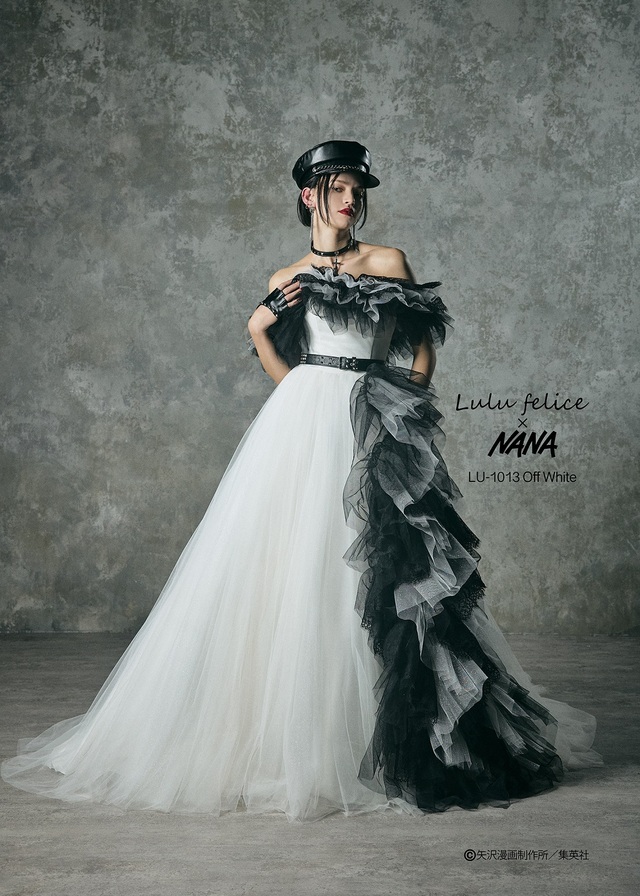 「Lulu felice×NANA」新作ウェディングドレス　LU-1013_Offwhite