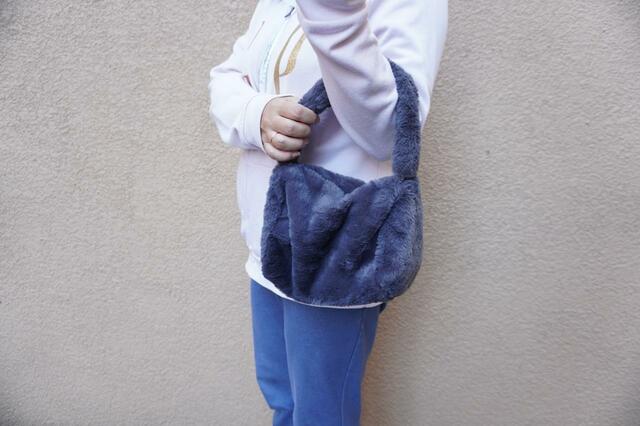 もこもこ触り心地抜群【ダイソー　エコファートートバッグ】