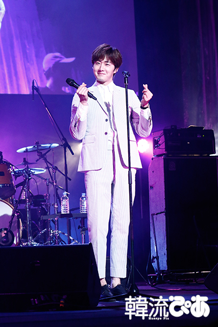 チョン・イル 「チョン・イル JUNG IL WOO FAN MEETING 2016~10thank you~ in Japan」@東京・新宿文化センター 大ホール