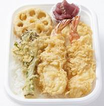 〈銀座 天一〉丸得弁当