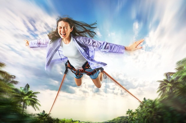 【ジャングリア沖縄】HUMAN ARROW ヒューマンアロー