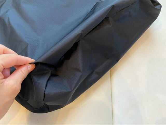 【mont-bell ギアコンテナL】床板はついていませんが…