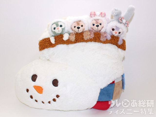 「ダッフィー&フレンズのウィンターホリデー」クッション