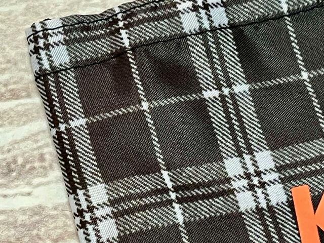 ブラックを基調としたチェックが大人っぽい！