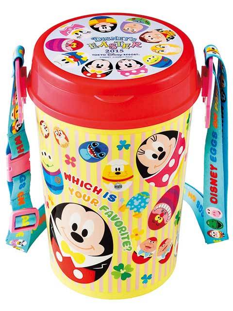 東京ディズニーランド　【ポップコーンワゴン】ポップコーン、バケット付き 1400円　定番の食べ歩きフード。家族や友だちとシェアしよう。（2015.4/1～6/23）※東京ディズニーシーでも販売あり ©Disney