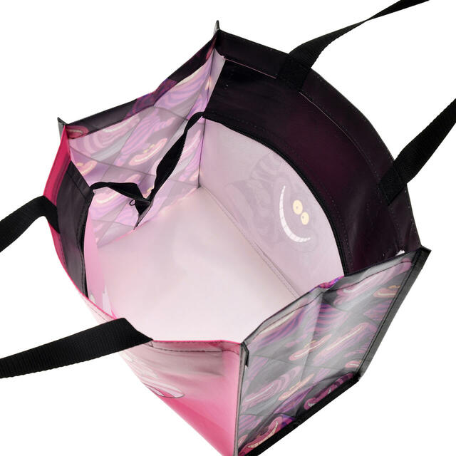 チェシャ猫 ショッピングバッグ・エコバッグ バイカラー CHESHIRE CAT 950円