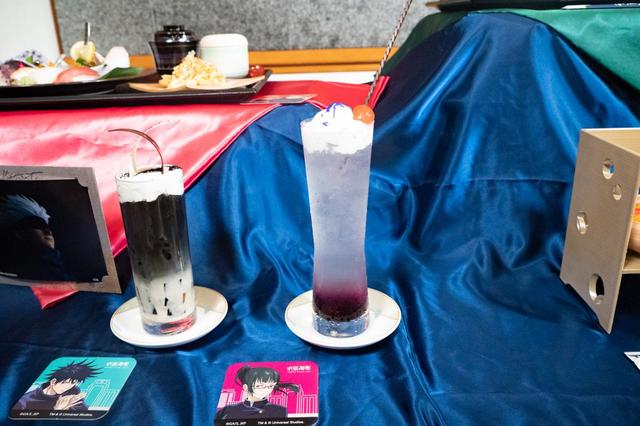 バイオレットソーダ|ユニバーサル・スタジオ・ジャパン「呪術廻戦」スペシャルメニュー