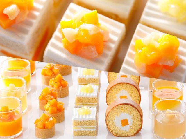 サンドウィッチ＆スイーツプレゼンテーション ～ピーチ・マンゴー・メロン～