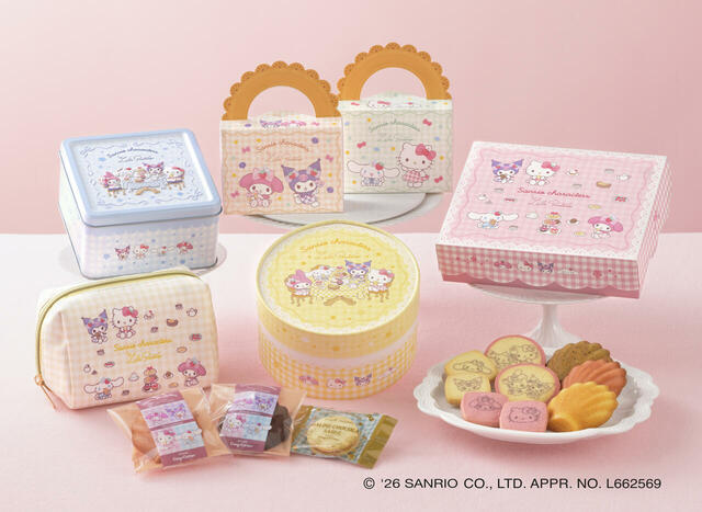 「サンリオキャラクターズ ララプランタン」<期間:2026年2月12日〜3月14日頃>【【コージーコーナー×サンリオ】コラボギフト「サンリオキャラクターズ ララプランタン」発売♪コラボ限定デザイン全6種類が登場!】