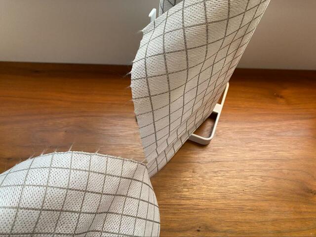 【ニトリ 抗菌 カット式台ふきん(42カット グレー)】ミシン目付きでカットは簡単