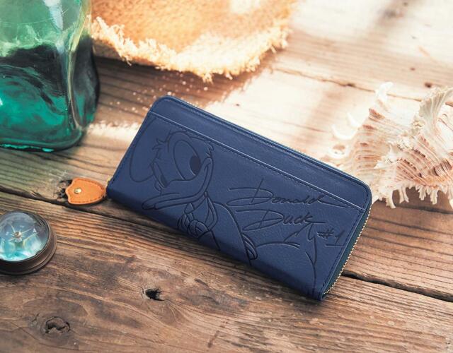 本革長財布［日本製］（ディズニー／ダコタ）「ドナルド＆ファミリー」｜29,900円（税込）