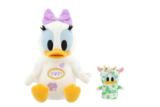 デイジー (ぬいぐるみ)高さ約22cm (パペット)縦約7.5cm×横約6cm 2700円