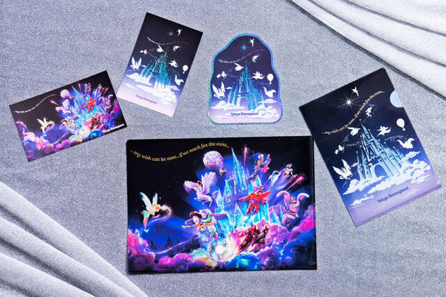 東京ディズニーランド新ナイトタイムエンターテイメント「Reach for the Stars」グッズ｜販売店舗：東京ディズニーランド「グランドエンポーリアム」｜発売日：2024年9月19日（木）