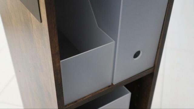 【ニトリ A4ファイルスタンド Nオール】レギュラーサイズを2つ並べると幅がぴったり