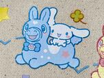シナモンの乗ったロディは、首元のリボンにシナモンロールが。かわいすぎる〜!