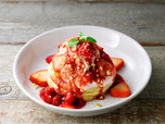【渋谷】カフェ カイラ/ストロベリーチーズパンケーキ