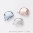 【キキ&ララ】キラキラ合皮シェル型ポーチ ¥3,479(税込)