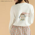 【Te chichi TERRASSE × Peko】ロングTシャツ：￥4,400、カラー：offwhite / black